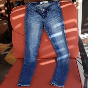 Hollister Skinny Blue Jeans 1R W25 L29
